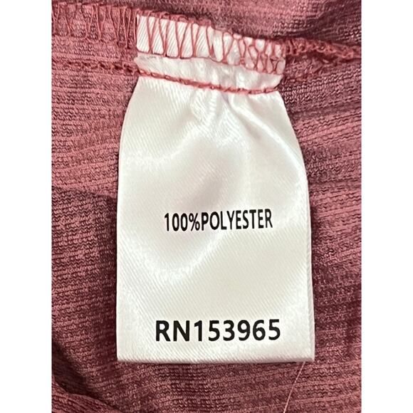 NWT Area Stars Dusty Pink Cropped Long Sleeves Zip Up Moc Neck Jacket Size M - Picture 7 of 9